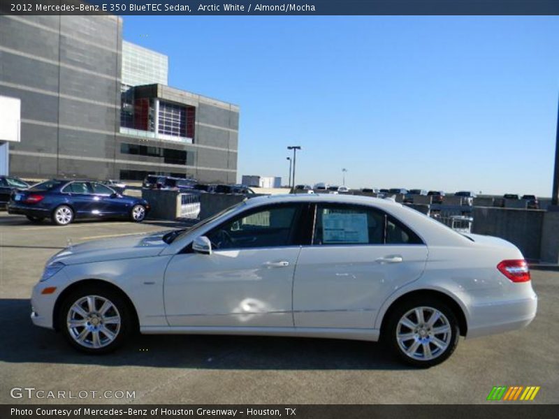 Arctic White / Almond/Mocha 2012 Mercedes-Benz E 350 BlueTEC Sedan