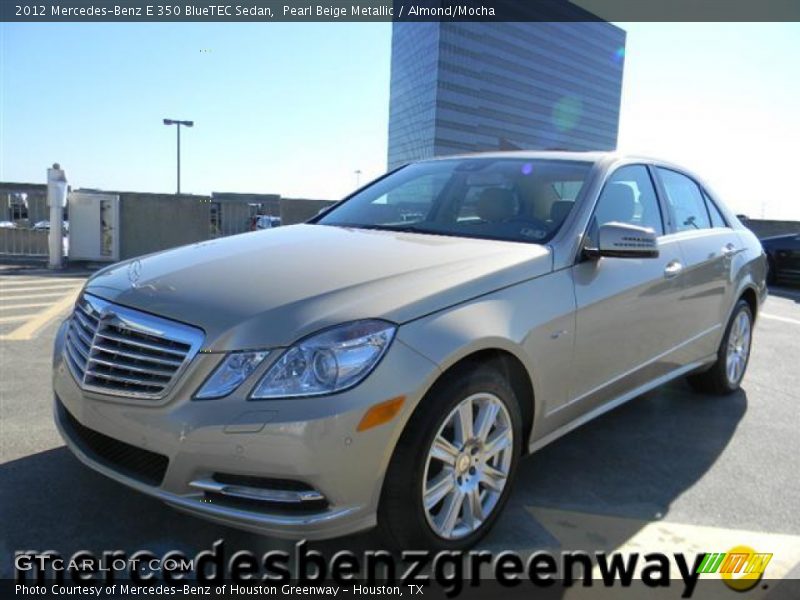 Pearl Beige Metallic / Almond/Mocha 2012 Mercedes-Benz E 350 BlueTEC Sedan