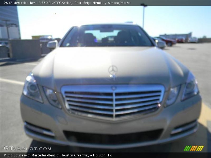 Pearl Beige Metallic / Almond/Mocha 2012 Mercedes-Benz E 350 BlueTEC Sedan