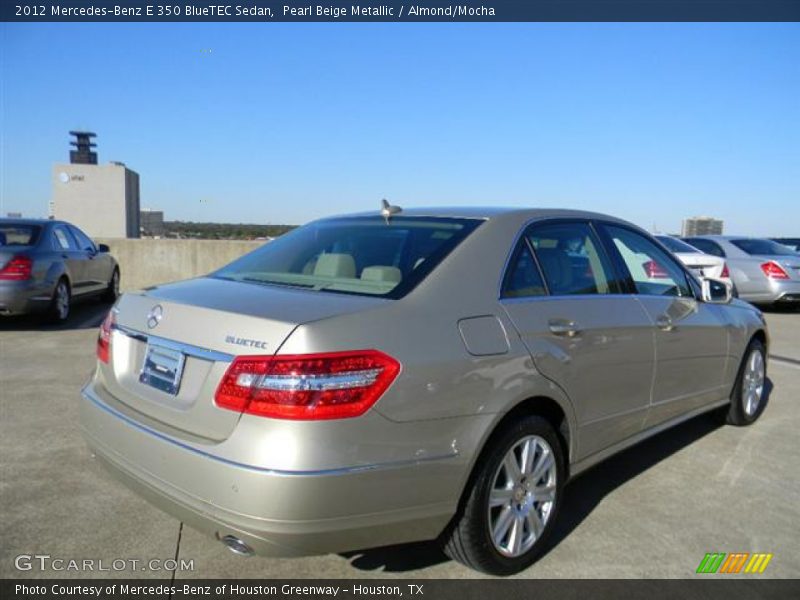 Pearl Beige Metallic / Almond/Mocha 2012 Mercedes-Benz E 350 BlueTEC Sedan