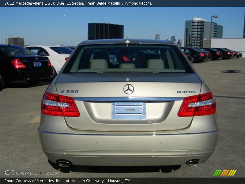 Pearl Beige Metallic / Almond/Mocha 2012 Mercedes-Benz E 350 BlueTEC Sedan