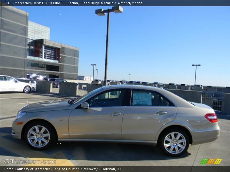 Pearl Beige Metallic / Almond/Mocha 2012 Mercedes-Benz E 350 BlueTEC Sedan