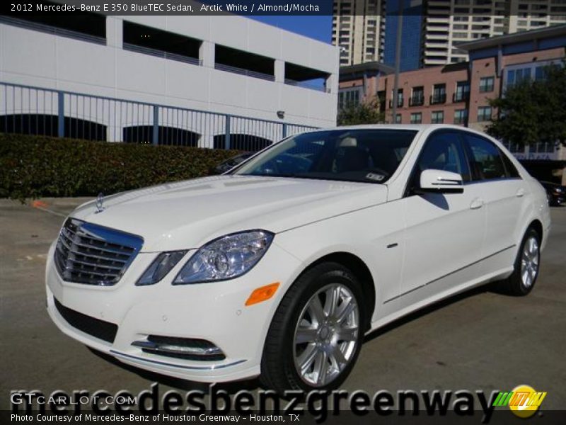 Arctic White / Almond/Mocha 2012 Mercedes-Benz E 350 BlueTEC Sedan