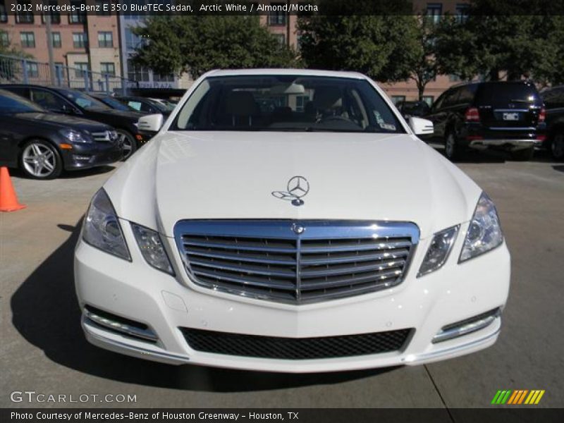 Arctic White / Almond/Mocha 2012 Mercedes-Benz E 350 BlueTEC Sedan