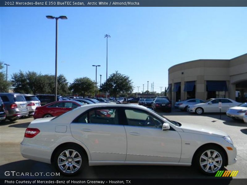 Arctic White / Almond/Mocha 2012 Mercedes-Benz E 350 BlueTEC Sedan