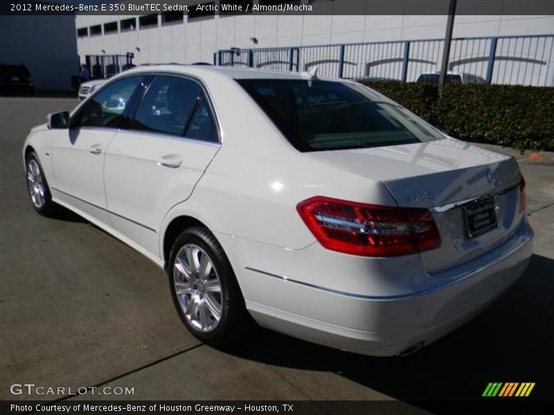 Arctic White / Almond/Mocha 2012 Mercedes-Benz E 350 BlueTEC Sedan