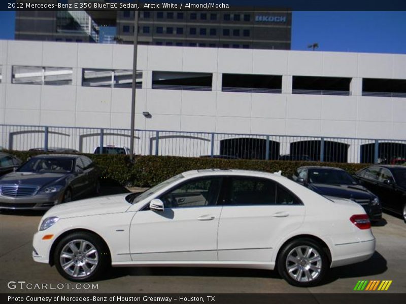 Arctic White / Almond/Mocha 2012 Mercedes-Benz E 350 BlueTEC Sedan
