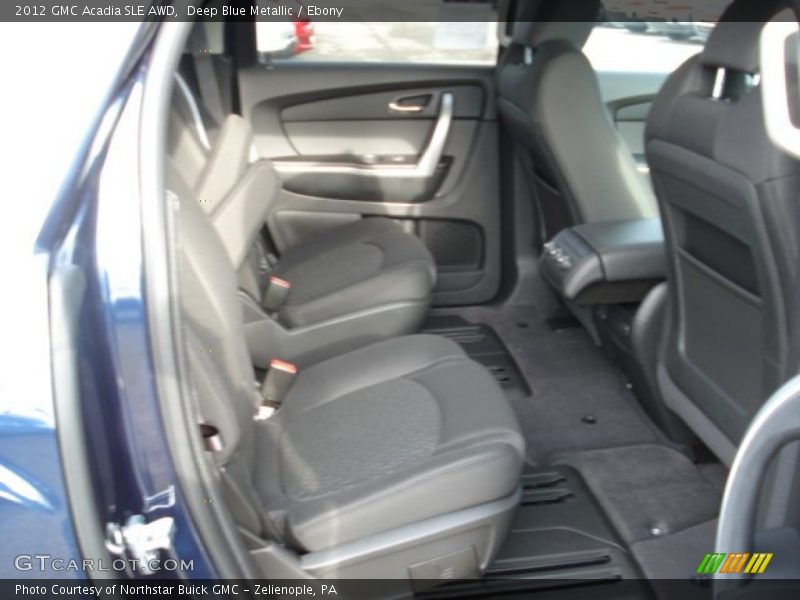 Deep Blue Metallic / Ebony 2012 GMC Acadia SLE AWD