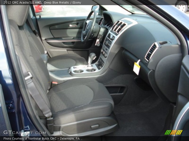 Deep Blue Metallic / Ebony 2012 GMC Acadia SLE AWD
