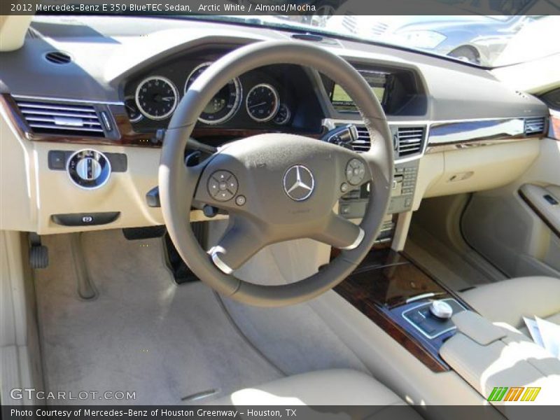 Arctic White / Almond/Mocha 2012 Mercedes-Benz E 350 BlueTEC Sedan