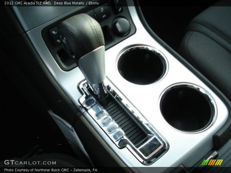 Deep Blue Metallic / Ebony 2012 GMC Acadia SLE AWD