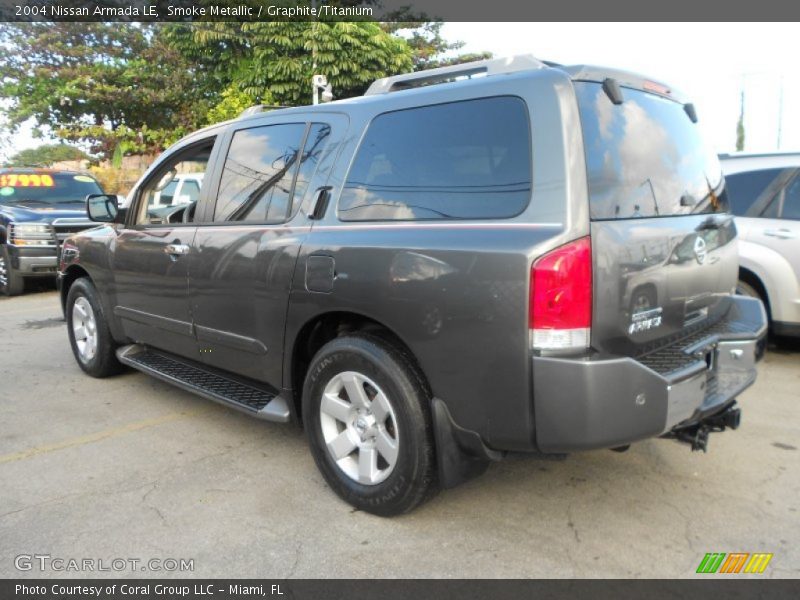 Smoke Metallic / Graphite/Titanium 2004 Nissan Armada LE