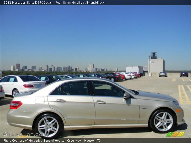 Pearl Beige Metallic / Almond/Black 2012 Mercedes-Benz E 350 Sedan