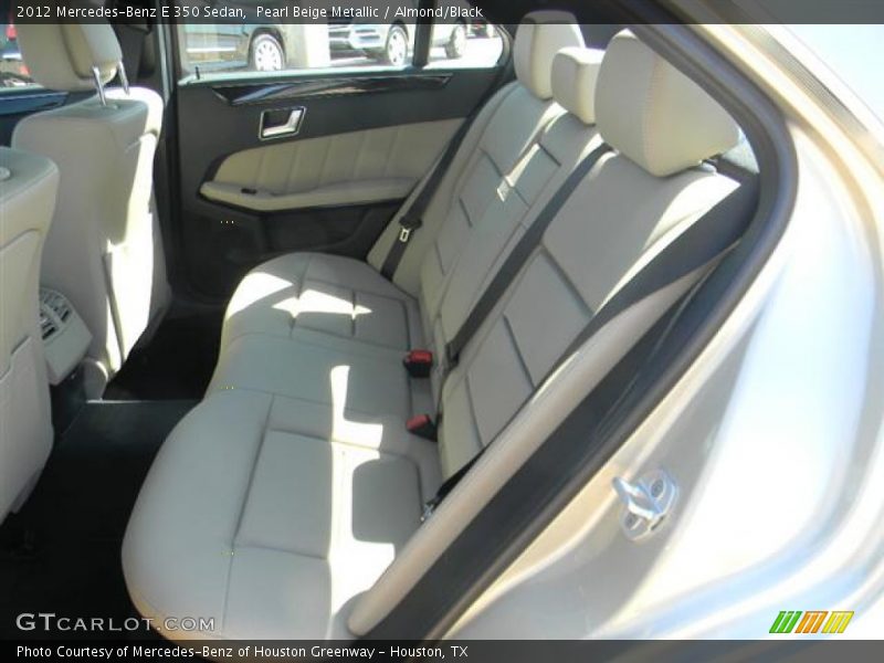 Pearl Beige Metallic / Almond/Black 2012 Mercedes-Benz E 350 Sedan