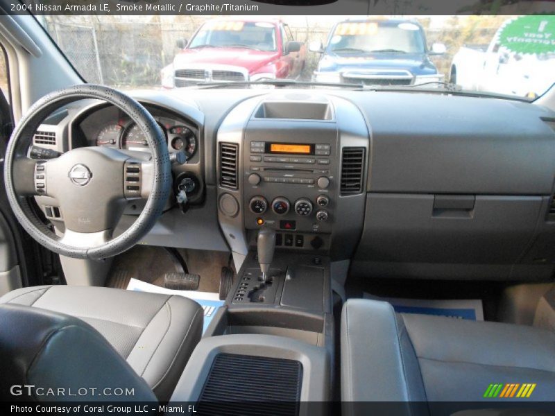 Smoke Metallic / Graphite/Titanium 2004 Nissan Armada LE