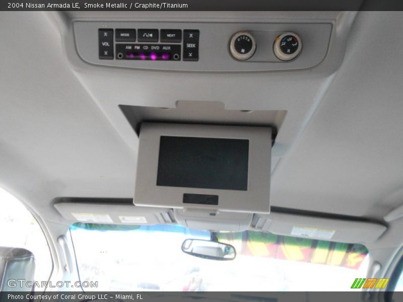Smoke Metallic / Graphite/Titanium 2004 Nissan Armada LE