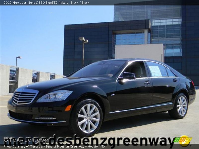 Black / Black 2012 Mercedes-Benz S 350 BlueTEC 4Matic