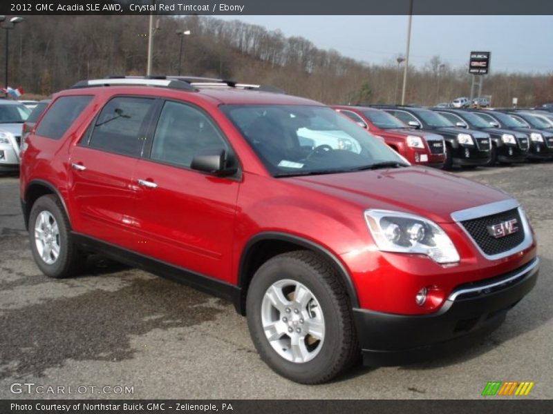 Front 3/4 View of 2012 Acadia SLE AWD