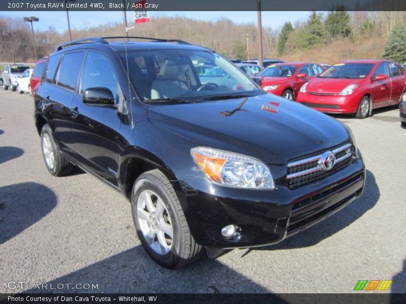 Black / Ash Gray 2007 Toyota RAV4 Limited 4WD