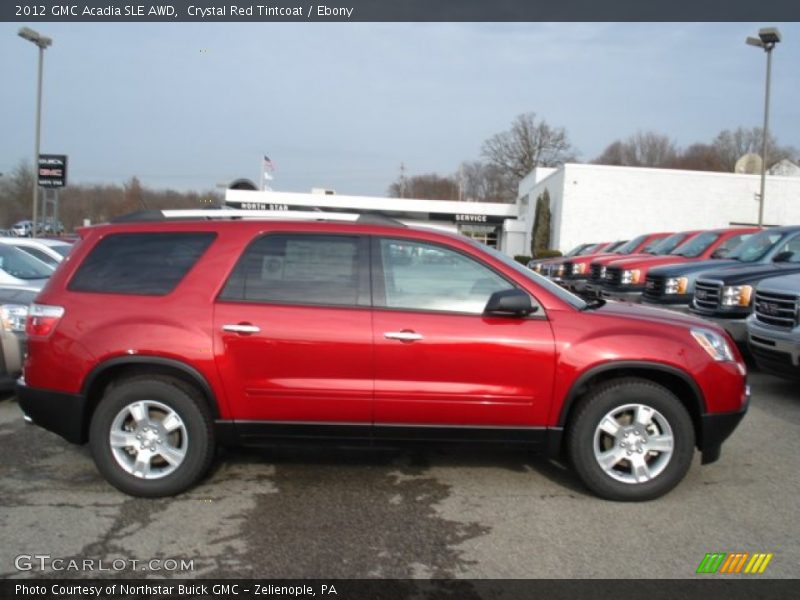  2012 Acadia SLE AWD Crystal Red Tintcoat