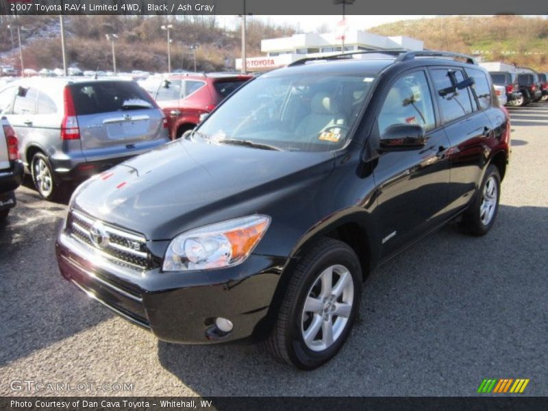 Black / Ash Gray 2007 Toyota RAV4 Limited 4WD