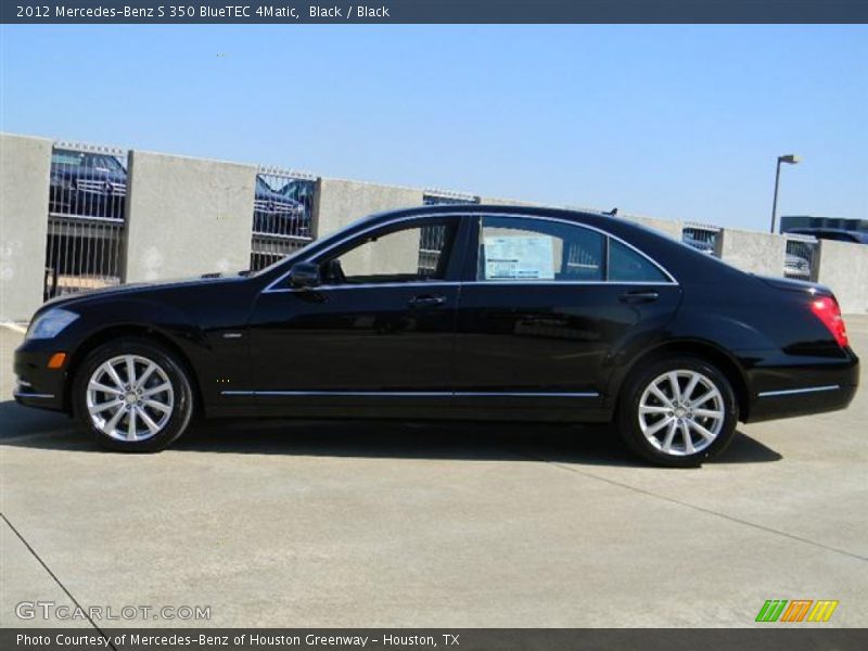 Black / Black 2012 Mercedes-Benz S 350 BlueTEC 4Matic