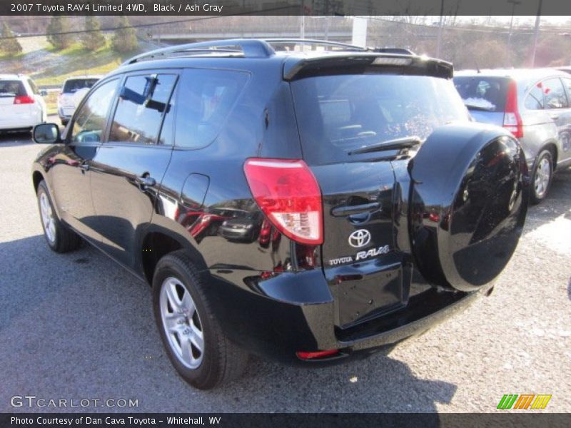 Black / Ash Gray 2007 Toyota RAV4 Limited 4WD