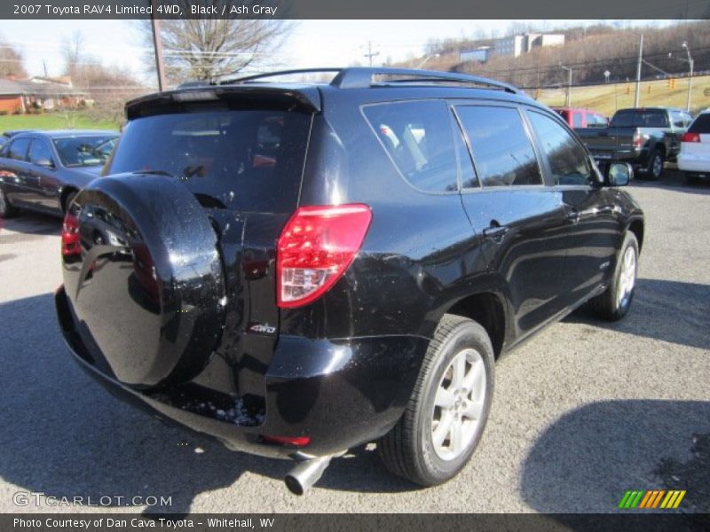 Black / Ash Gray 2007 Toyota RAV4 Limited 4WD