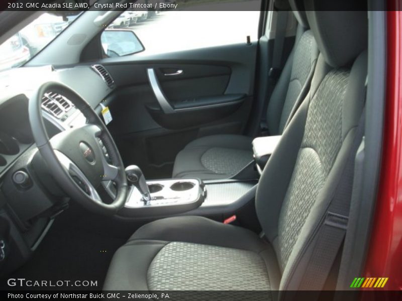 Crystal Red Tintcoat / Ebony 2012 GMC Acadia SLE AWD