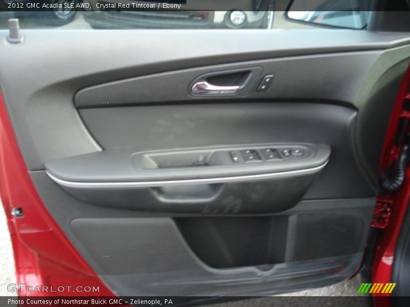 Crystal Red Tintcoat / Ebony 2012 GMC Acadia SLE AWD