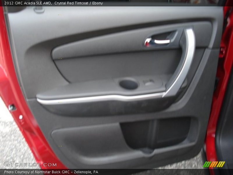 Crystal Red Tintcoat / Ebony 2012 GMC Acadia SLE AWD