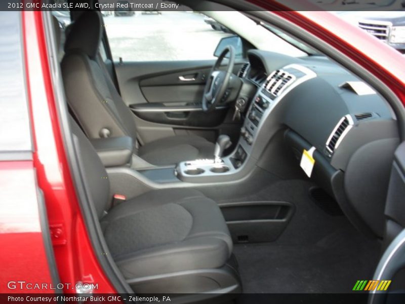 Crystal Red Tintcoat / Ebony 2012 GMC Acadia SLE AWD