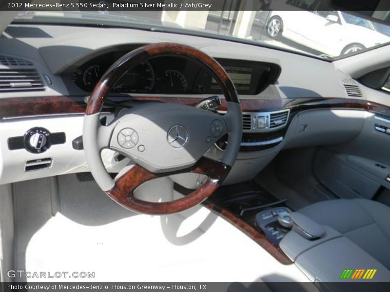 Paladium Silver Metallic / Ash/Grey 2012 Mercedes-Benz S 550 Sedan