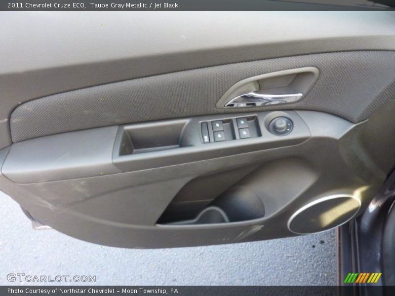 Taupe Gray Metallic / Jet Black 2011 Chevrolet Cruze ECO