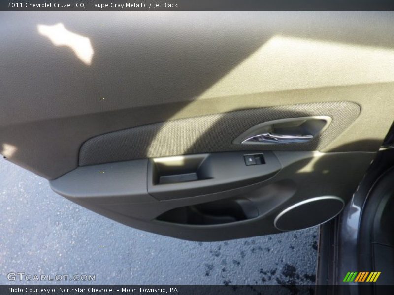 Taupe Gray Metallic / Jet Black 2011 Chevrolet Cruze ECO