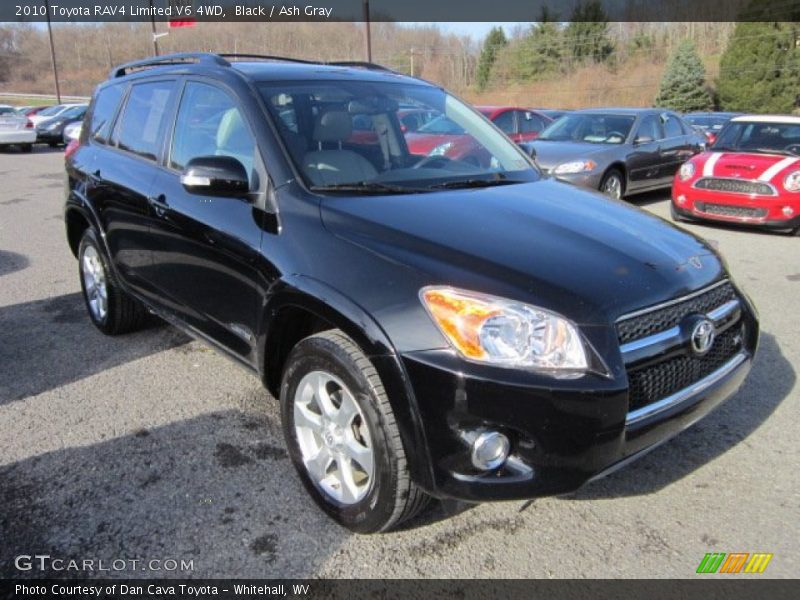 Black / Ash Gray 2010 Toyota RAV4 Limited V6 4WD