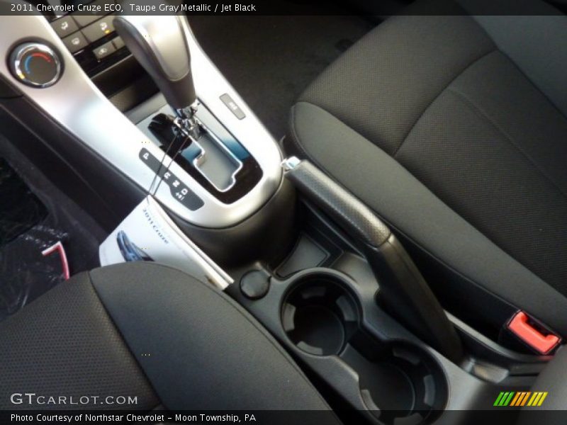 Taupe Gray Metallic / Jet Black 2011 Chevrolet Cruze ECO