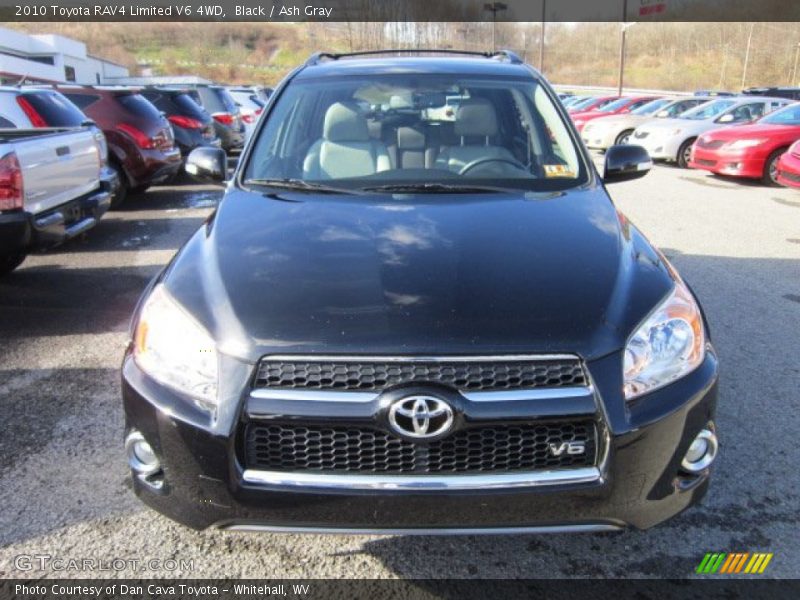 Black / Ash Gray 2010 Toyota RAV4 Limited V6 4WD