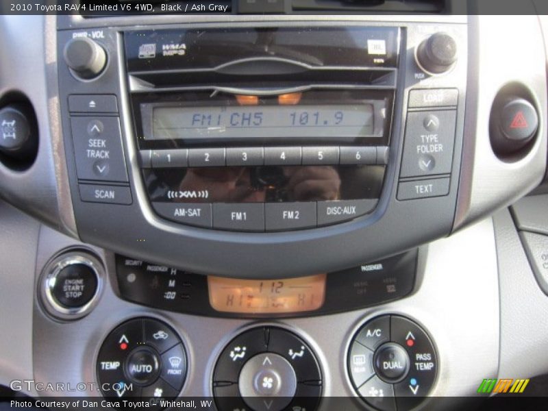 Black / Ash Gray 2010 Toyota RAV4 Limited V6 4WD
