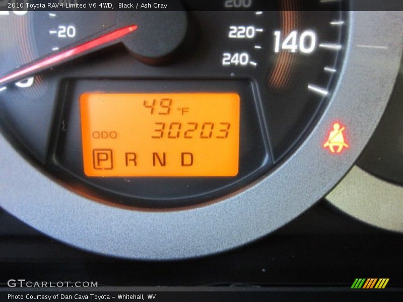 Black / Ash Gray 2010 Toyota RAV4 Limited V6 4WD