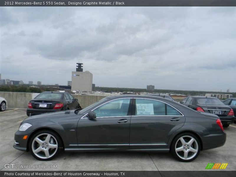  2012 S 550 Sedan Designo Graphite Metallic