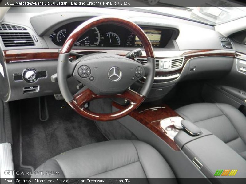  2012 S 550 Sedan Black Interior