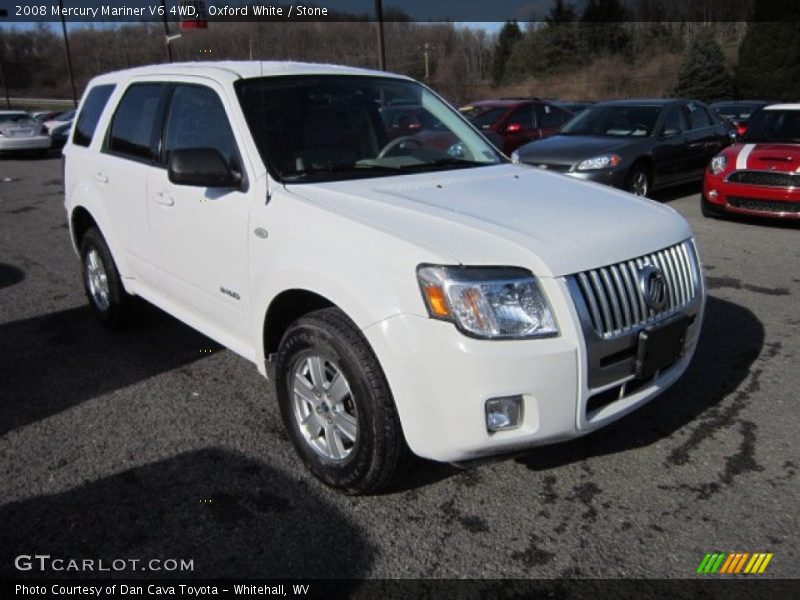 Oxford White / Stone 2008 Mercury Mariner V6 4WD