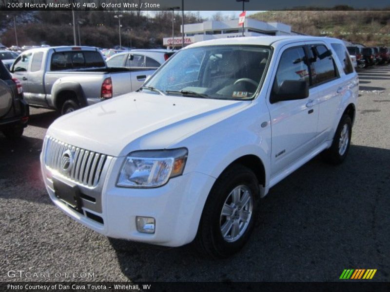 Oxford White / Stone 2008 Mercury Mariner V6 4WD