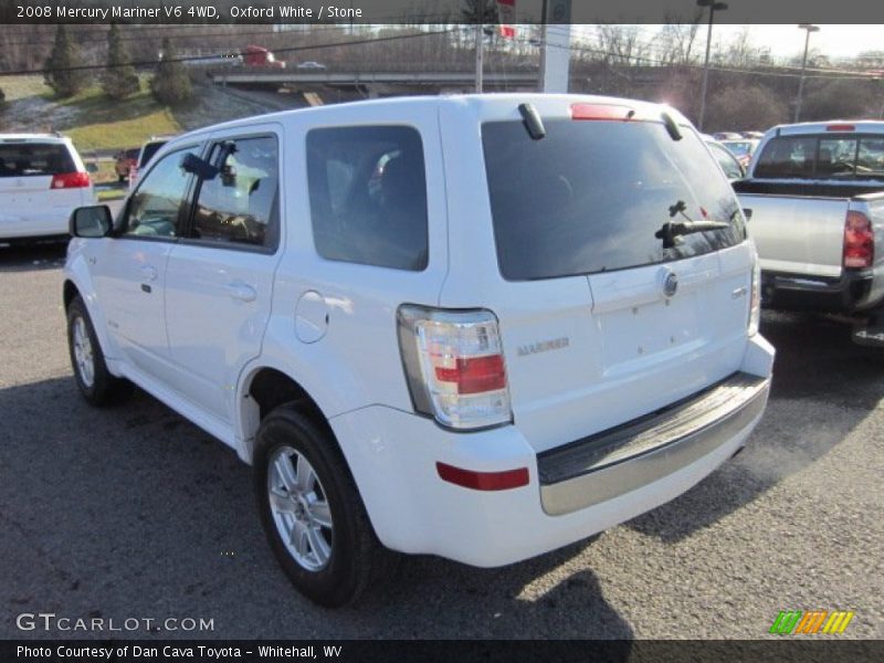 Oxford White / Stone 2008 Mercury Mariner V6 4WD