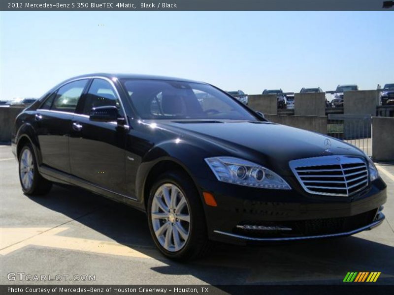 Black / Black 2012 Mercedes-Benz S 350 BlueTEC 4Matic