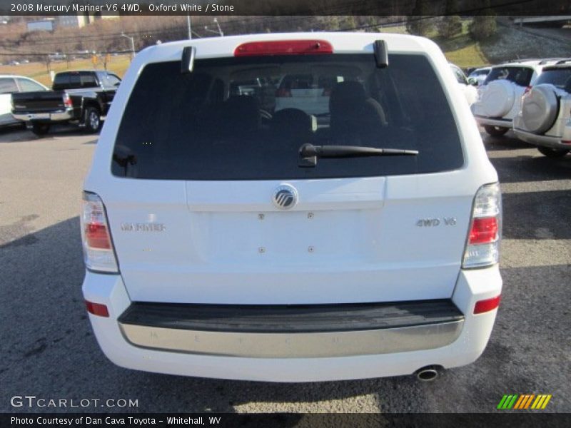 Oxford White / Stone 2008 Mercury Mariner V6 4WD