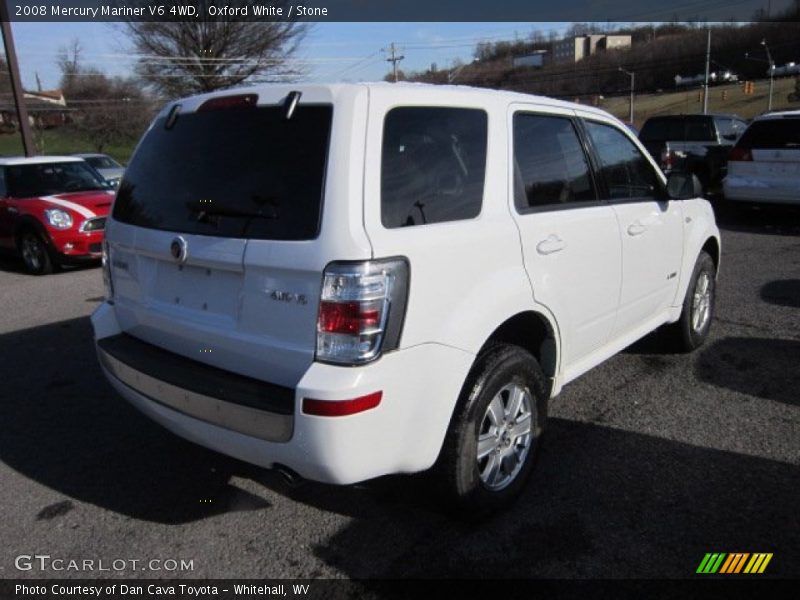 Oxford White / Stone 2008 Mercury Mariner V6 4WD