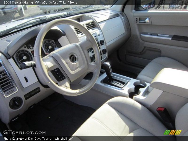 Oxford White / Stone 2008 Mercury Mariner V6 4WD