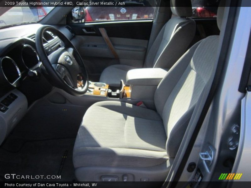 Classic Silver Metallic / Ash 2009 Toyota Highlander Hybrid 4WD